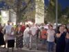 Qindra banorë protestojnë në Cërrik kundër shkrirjes së bashkisë me Elbasanin