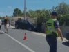 Trajleri merr përpara dy makina ne Fiershegan