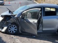 Përplasen dy automjete ne Progradec- Korce ,dy persona përfundojnë në spital