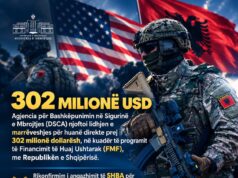 SHBA i akordon Shqipërisë hua 302 milionë dollarë për modernizimin e Forcave të Armatosura