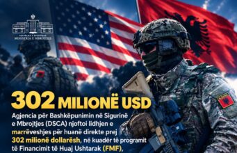 SHBA i akordon Shqipërisë hua 302 milionë dollarë për modernizimin e Forcave të Armatosura