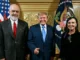 Rama publikon foton me presidentin amerikan Donald Trump