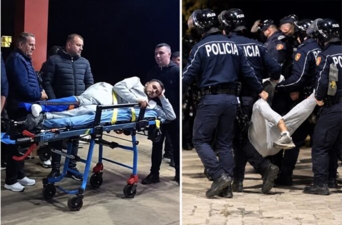 Policia pezullon 5 efektivë pas pamjeve të 19-vjeçarit të dëmtuar gjatë protestës