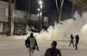 Përplasje para Kryeministrisë dhe Kryesisë së Kuvendit, policia përdor gaz lotsjellës